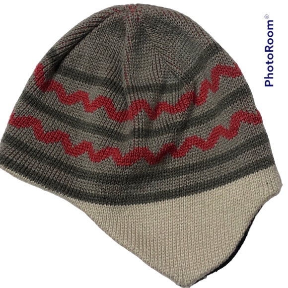 Artic Circle “Alaska Hat” Boys / Teens lSize Large Winter Hat Ski Snow Hat Gray - Picture 2 of 5